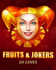 Fruits & Jokers: 20 Lines